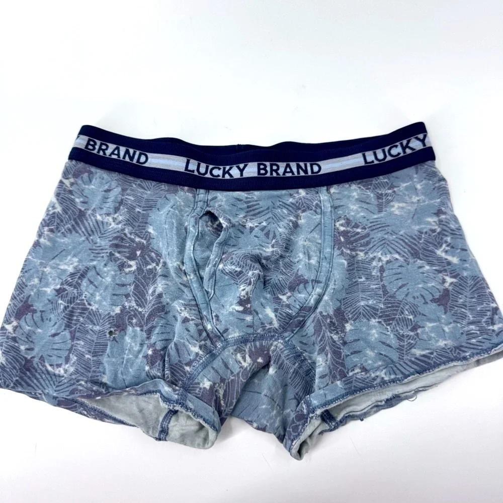Lucky Brand Blue Boxer Briefs‎ Athletic Fit